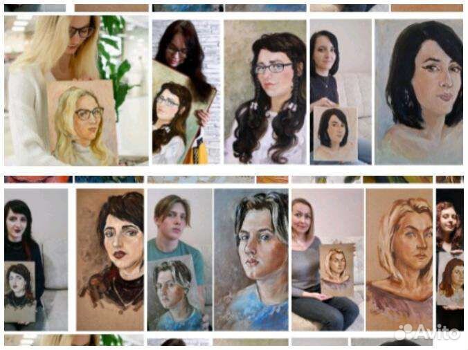 Портрет маслом на холсте (картины на заказ)