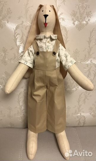 Зайцы тильда ручной работы