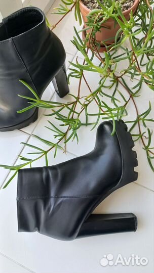 Ботильоны женские 38 размер на каблуке
