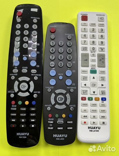 Пульты Samsung. Lg. Philips. Panasonic. Mystery