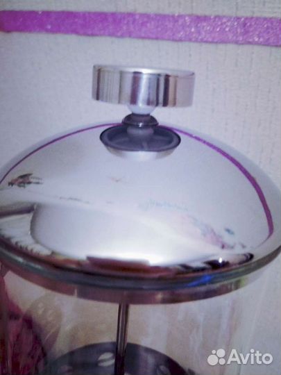 Кофейник френч-пресс новый