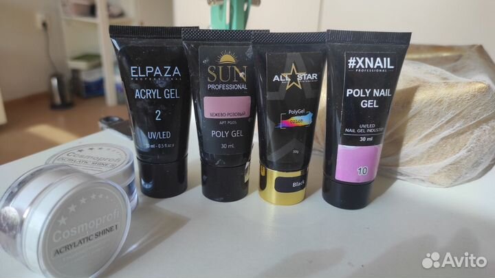 Полигель для наращивания ногтей