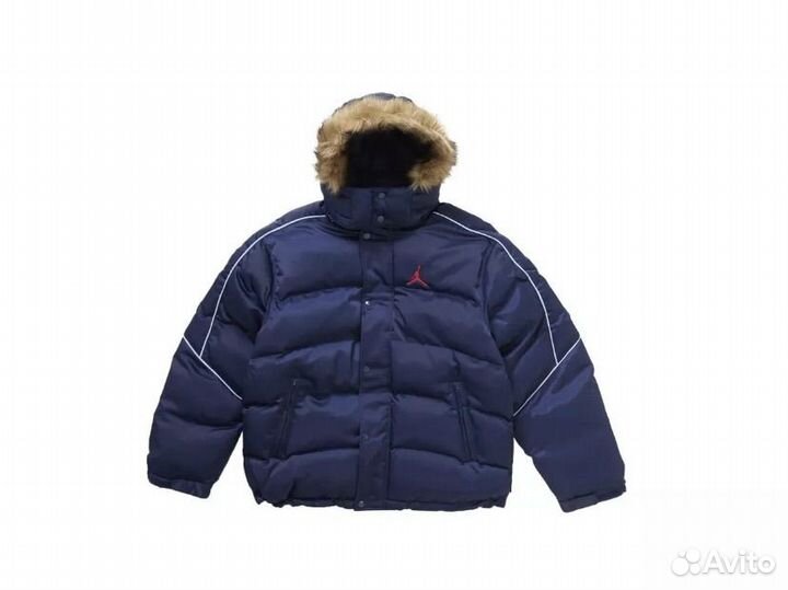 Пуховик supreme x jordan