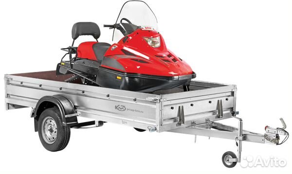 Прицеп 7194 E (3,2 х 1,5 метра) оцинкованный