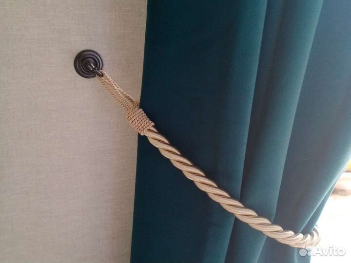 Подхваты для штор с крючками