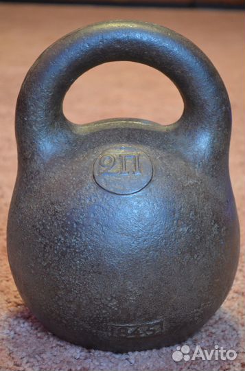 Гиря старинная 2 пуда