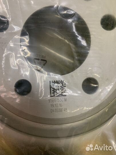 Диски тормозные передние Porsche Macan