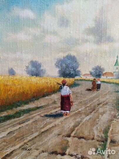 Картина маслом на холсте