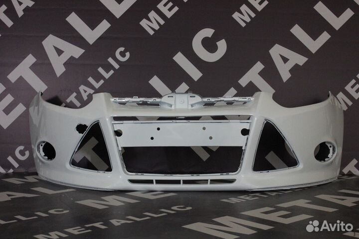 Бампер передний Ford Focus 3 Черный Black