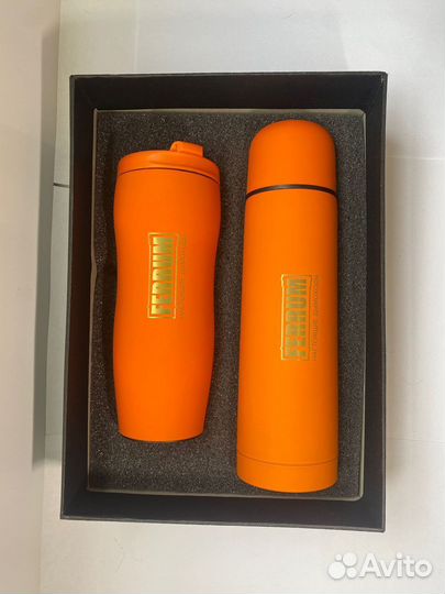 Термос с термокружкой Ferrum