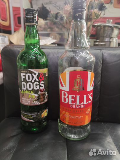 Бутылки из под виски