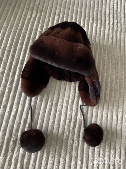 Шапка ушанка женская