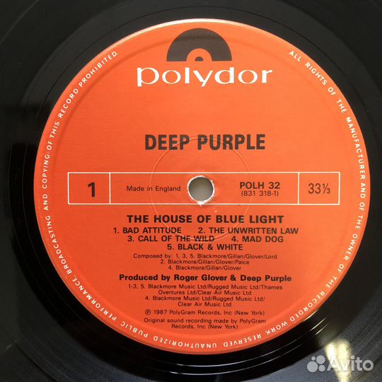 Виниловые пластинки. Rock №3