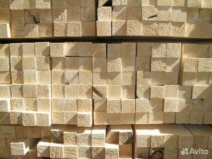 Брусок сухой сорт 45x45x3000