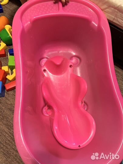 Детская ванна с горкой