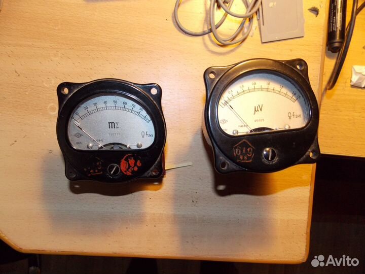 Приборы вольтметр, модулеметр