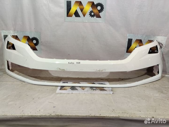 Шкода Кодиак 2017- Бампер передний 7585