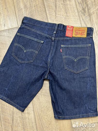 Джинсовые шорты levis 502 33новые