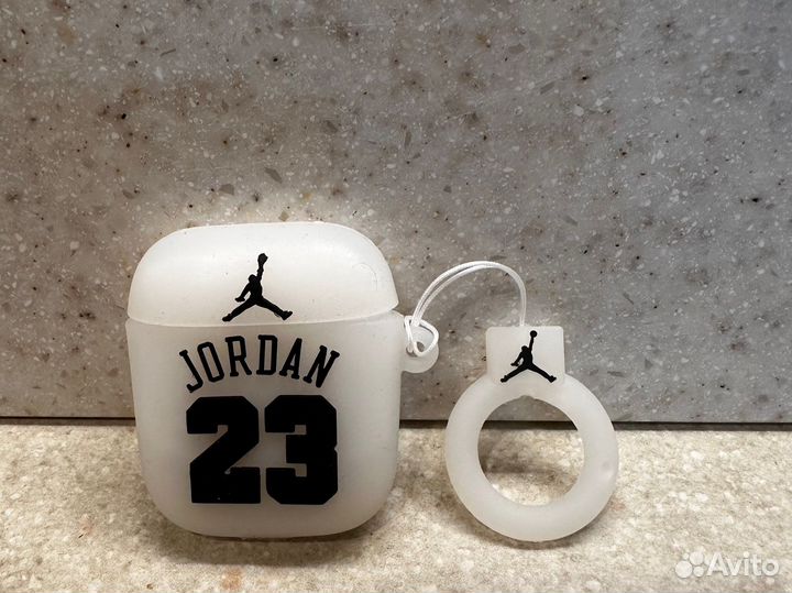 Чехол силиконовый для Air Pods Air Jordan 23