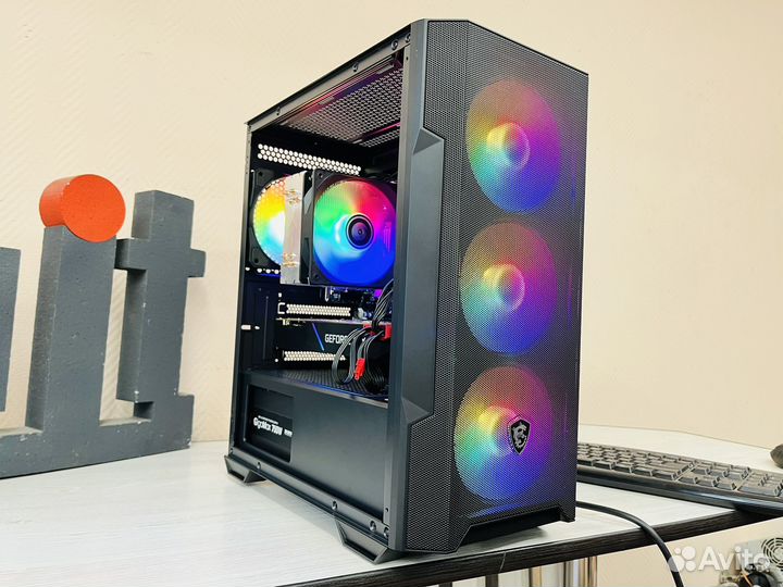 Игровой пк ryzen 5500 RTX 3050 8gb