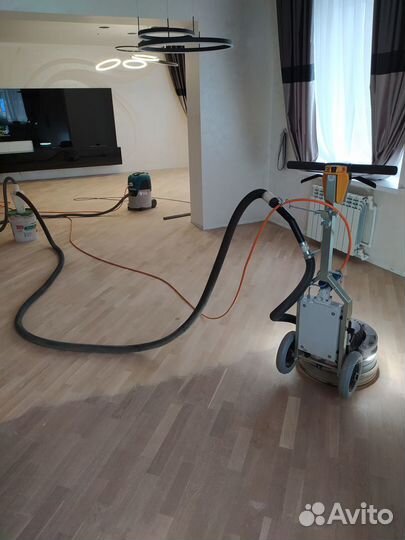 Паркет.Шлифовка (Циклевка) паркета в Твери