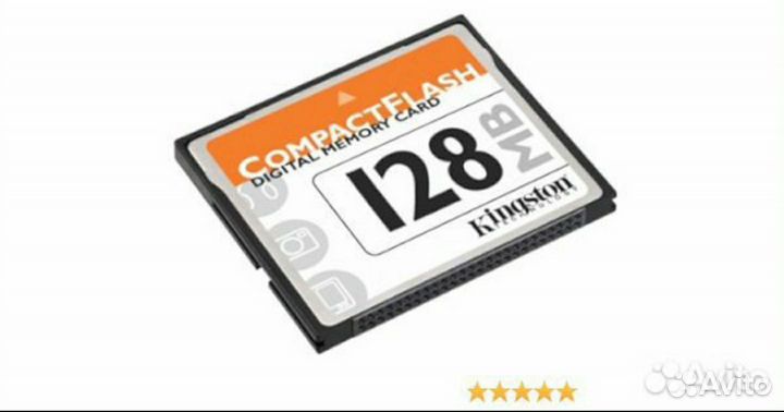 Карта памяти, компакт flash 128 Mb