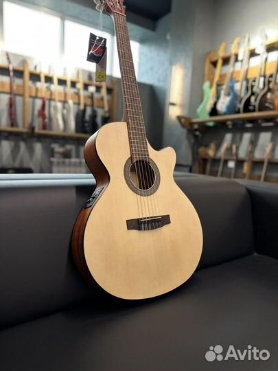 Cort CEC1 OP Классическая гитара с подключением