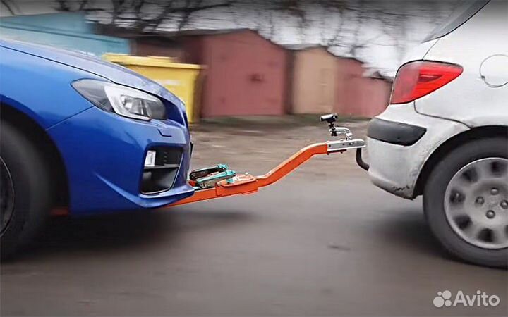 Эвакуатор Алушта Жёсткая сцепка Гаражный кран