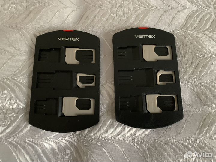 Переходник адаптер Vertex (для сим-карт). Новый