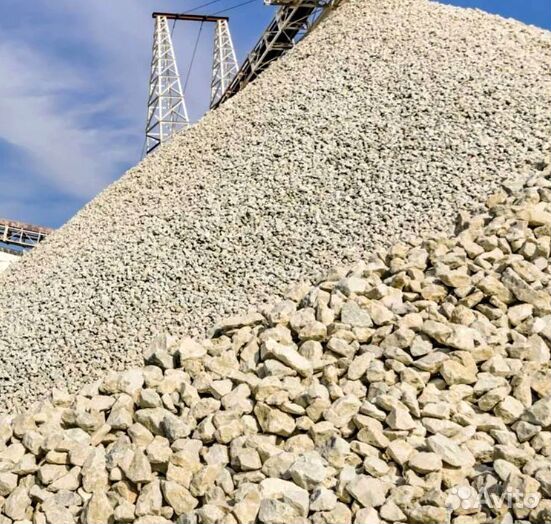 Щебень известняковый