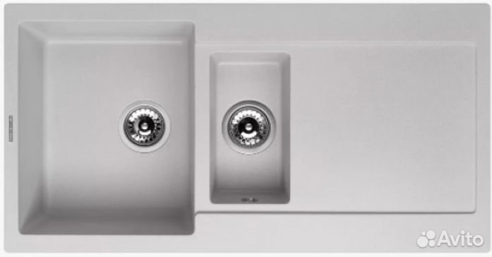 Кухонная мойка Kuppersberg modena 1,5B2D grey