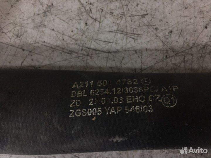 Патрубок Mercedes E-Class W211 M272 3.0I 2007