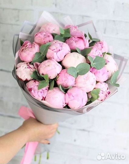 Пионы Букет пионов