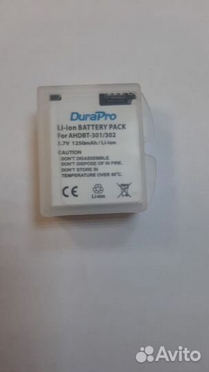 Аккумулятор GoPro hero 3