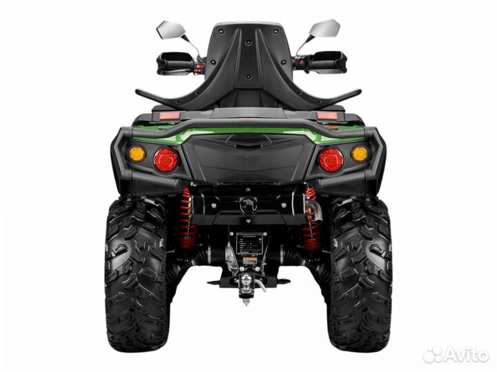 Квадроцикл Aodes(Аодес) ATV800 двухместный зеленый