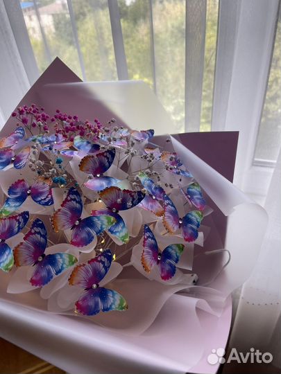 Букет из бабочек