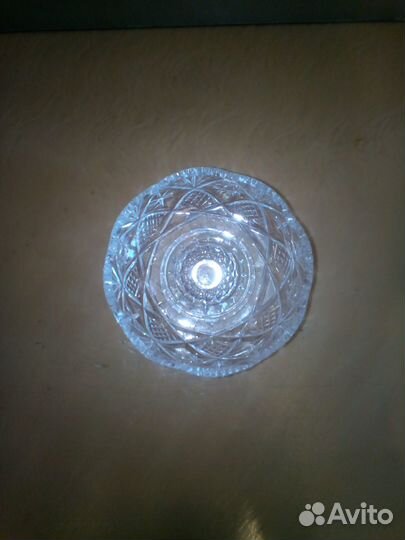 Хрустальная конфетница СССР
