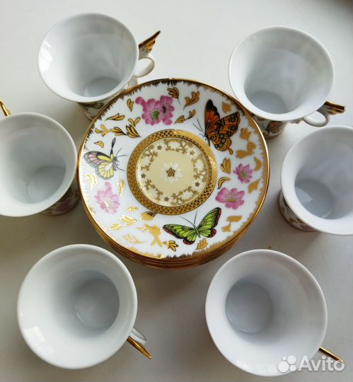 Кофейный сервиз Auratic на 6 персон