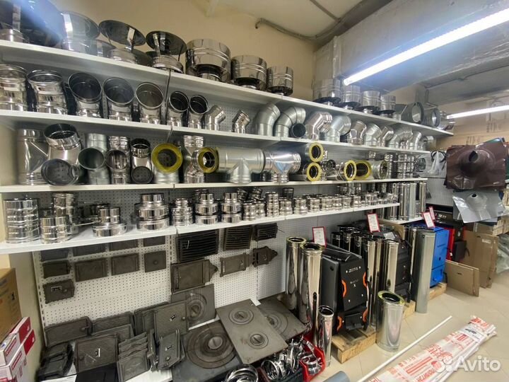 Дымоход сэндвич труба нержавейка окрашенная