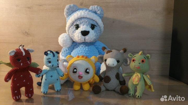 Вязаные игрушки