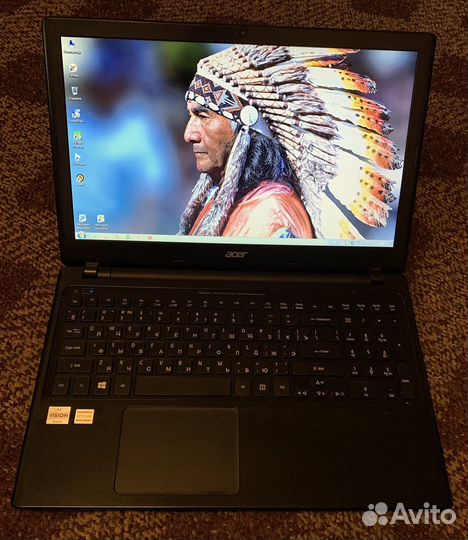 Acer Aspire v5-551 /4 ядра / SSD 240GB