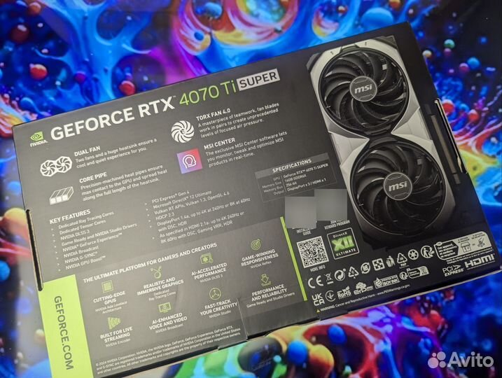 Видеокарта RTX 4070TI Super(новая)