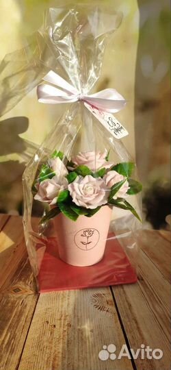 Букет из мыла