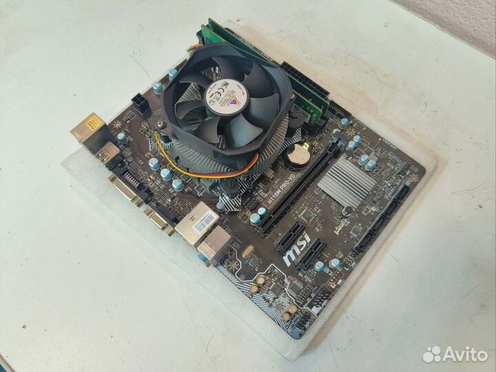 Комплект Pentium G4560+H110m+8gb ddr3+120gb SSD