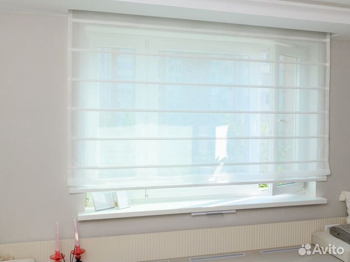 Римские шторы Розовые RAL3850