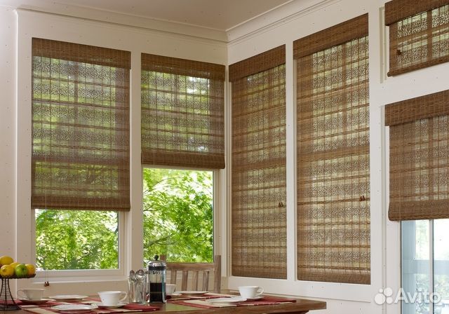 Римские шторы. Более 500 видов ткани