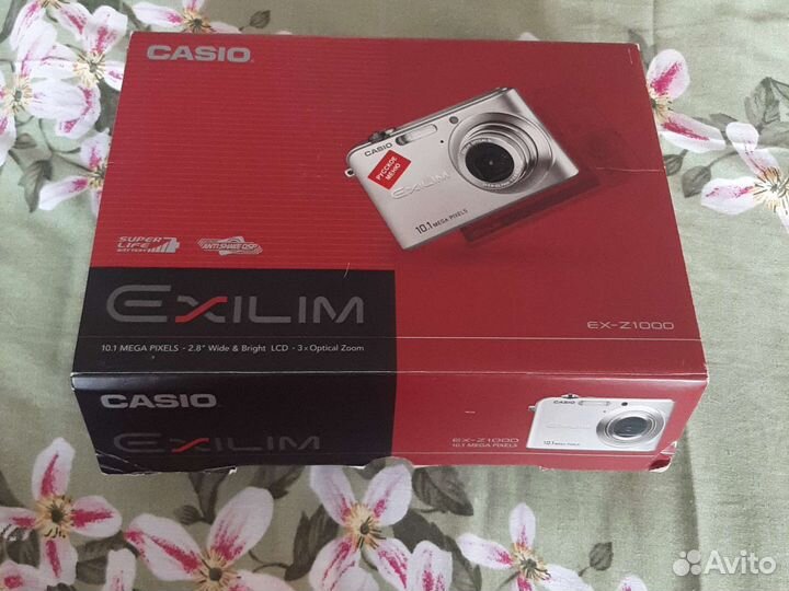 Фотоаппарат casio exilim