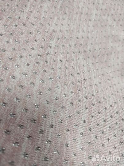 Ткань отрез трикотаж с люрексом