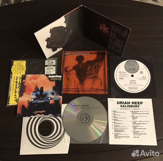 Uriah Heep SHM-CD, Japan, (mini-vinyl)