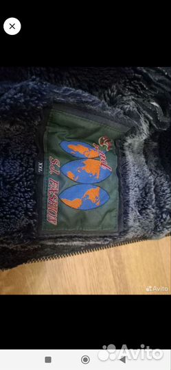 Дубленка авиатор мужская